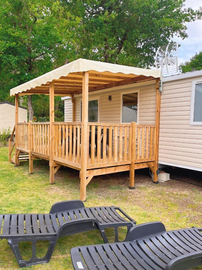 Mobil Home Camping 4 Etoiles Les Viviers 2 Chambres Lège-Cap-Ferret المظهر الخارجي الصورة