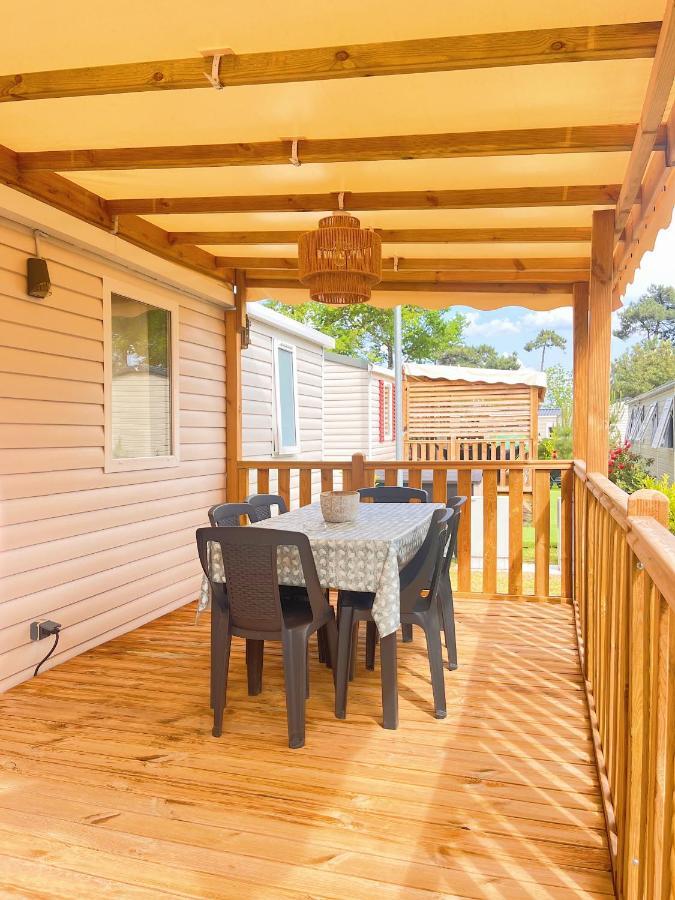 Mobil Home Camping 4 Etoiles Les Viviers 2 Chambres Lège-Cap-Ferret المظهر الخارجي الصورة